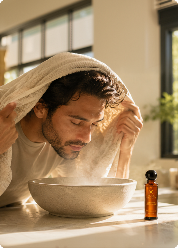 Steam ritual for freshness
