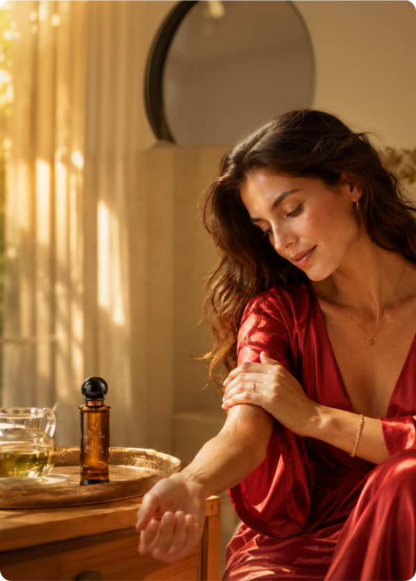 Body oil for dry skin